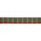 Northlight Red, Green and Gold Plaid Christmas Wired Craft Ribbon 2.5" x 10 Yards